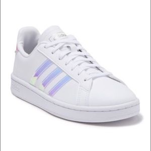 Adidas Grand Court Iridescent Cloud Foam Sneaker